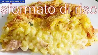 BAKED RICE OF SICILIAN RICE IN THE OVEN SIMPLE AND FAST RECIPE