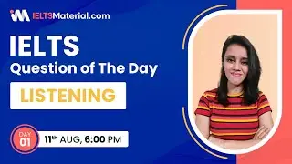 IELTS Listening Test MCQ Practice Question with Answers 2021 | IELTSMaterial.com QOTD Series Day 1