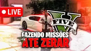 🔴 LIVE ON - ZERANDO GTA 5 PELA PRIMEIRO VEZ 😍#EP1 ‹ GTA V PLATAFORMA/PC ›