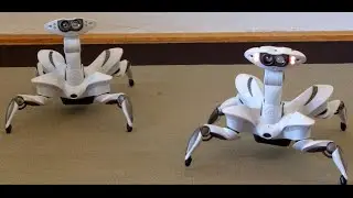 Robot is letting you know when batteries are empty