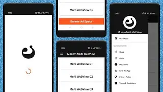 Part-01 | Basic Implementation for Make a Professional Multi Webview App in Android Studio.