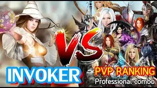 Invoker [Awakening Witch] PVP Ranking - Professional combo - Black Desert Mobile Global