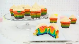 Rainbow Cupcakes