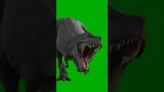 Dainasore walking green screen animation background video #shorts #3d #animation #Dainasore #viral