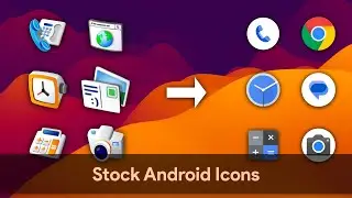 Stock Android Icon Evolution (2008 - present)
