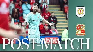 Grant Hall on Town's clean sheet and draw against Crewe | Swindon Town Football Club