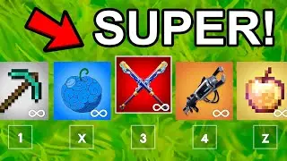 Fortnite, But Everything Gives You Random SUPER ITEMS