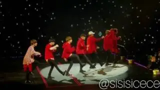 170401 BTS Anaheim Wings Tour DAY 1 - Save Me + I Need U
