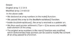 EST102 -C Programming -  Pointers  - Previous  University Exam Questions with Solutions