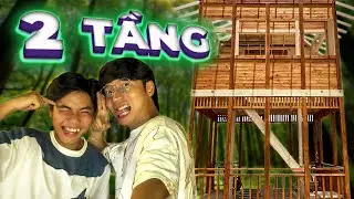 𝐓𝐞𝐚𝐦 𝐓𝐨𝐧𝐲 Xây Nhà Chòi 2 Tầng 😱 Tuổi Thơ Độc Lạ