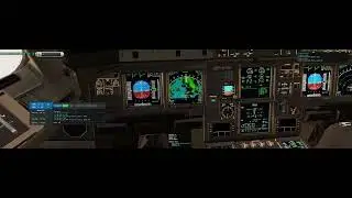 X-Plane 12.02r1  toliss  A319 V1.8 (Build 1550) landing in Athena  with bad weather and Go Around