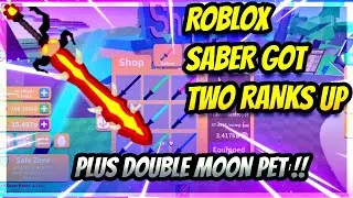 Saber simulator - New update - Got the new golden double moon pet - Got 2 new ranks