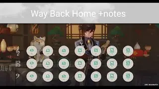 Way Back Home (genshin impact lyre)