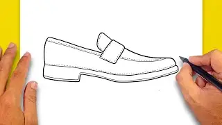 How to draw Loafer Shoes