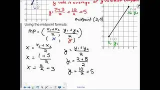 2D 16-17 B Midpoint of a Line Segment