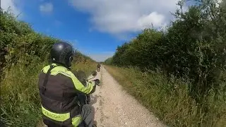 THE RIDGEWAY - RIDING PART OF BRITAINS OLDEST ROAD - Royal Enfield Himalayan & Yamaha Tracer 7 GT