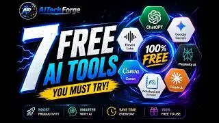 7 Best FREE AI Tools That Will Save You Hours Every Week (You Need to Try These!)
