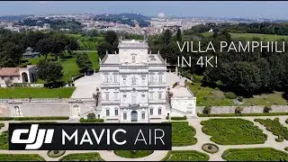 Dji Mavic Air 4K Footage: primo volo a Villa Pamphili, Roma