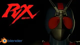Kamen Rider Black RX Henshin - Biorider (Fan Remastered) - Blender 3.1 EEVEE Render By EEVEE Rookie