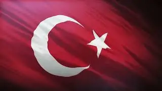 Flag in Turkey I Animated
