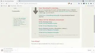 7. Downloading, Installing and Setting up Git on Windows 10