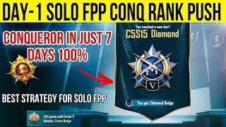 Solo fpp rank push C5S15 | Solo fpp conqueror Tips #solofppconqueror #solofpprankpushtoconqueror