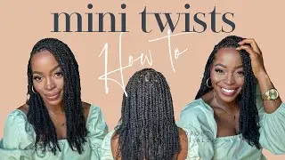 DIY Mini Twists with Extensions ft. Hot braids 😍| Save lots of $$$ doing it yourself‼️🔥