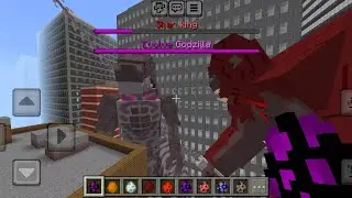 Godzilla x Kong The New Empire Update Mod in Minecraft PE