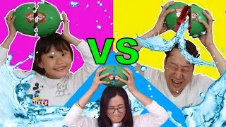 라임가족 수박깨기 신나는 보드게임 모음 LimeTube & watermelon smash challenge