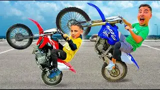 LE PREMIER QUI CABRE EN MOTOCROSS GAGNE DE L'ARGENT !