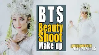 Tutorial Beauty Shoot make up dan Cara buat foto Foggy / Hazy [VLOG 2020#05] Photoshoot for Hamaya
