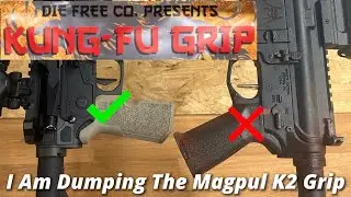 New AR Grip With Enhanced Ergonomics For Extended Use