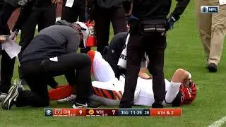 Joe Burrow Full Injury Sequence (w/ Replay) | NFL 2020