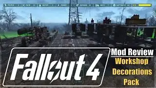 Fallout 4 - Workshop Decorations Pack (Mod Review)