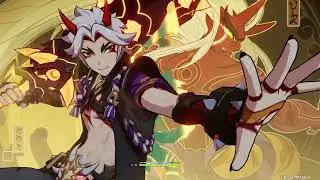 Genshin Impact - Itto vs ruin guard