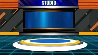Free virtual studio set. Download. No royalty.