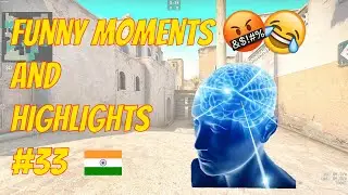 -200 IQ Gameplay | CSGO India Funny Moments & Highlights #33 | CSGO Hindi