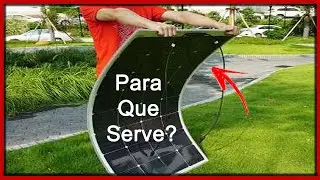 Painel Solar Curvo Flexível Para Que Serve?