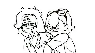 Two brothers laughing at the same joke for 40 seconds ANIMATIC
