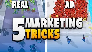 Trying 5 Marketing tricks to save our game | full results