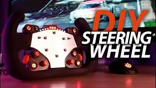 I Built A DIY Sim Racing Wheel For CHEAP!