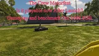 The Crew Motorfest benchmark Core i5 9400f Nvidia Gtx 1660 Super 6gb Medium to ultra 1080p
