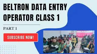 Beltron Data Entry Operator Class 1