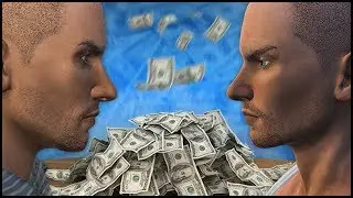 Two Scrubs Fight Over $100,000 In Cash