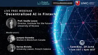 Women in Blockchain webinar by University of Nicosia