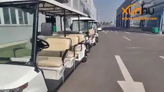 XUNHU golf carts C series - 6 seater electric golf cart GM-4C+2