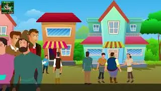 البائع الطماع | The Greedy Milkman Story in Arabic | 