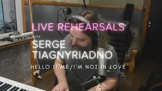 Hello, i'ts me\I'm not in love cover, from live rehearsing session