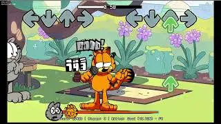 very dumb video of garfield and nermal singing