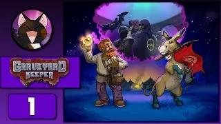 [#1] Graveyard Keeper PL - KURDE BLASZKA, JESTEM CZASZKA! :O